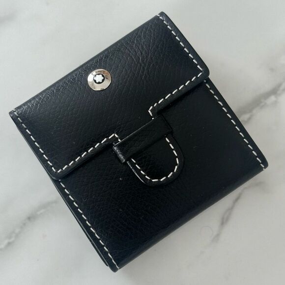 SOLD:Montblanc Travel Clock Not Tested - Picture 2 of 12